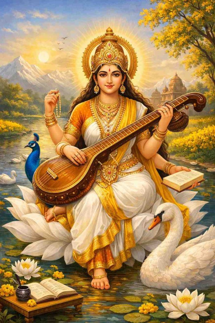 माघ शुक्ल पञ्चमी, सरस्वती पूजा